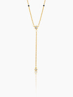 Aleeia Solitaire Drop 18K Gold Plated Mangalsutra