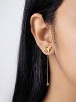 Alora Butterfly Drop Earrings