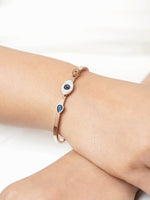 Bailee Evil Eye Rosegold Plated Bracelet