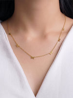 Belina Bow 18K Gold Plated Necklace