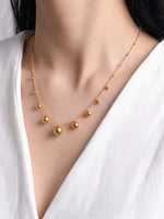 Berenice Charms 18K Gold Plated Choker Necklace