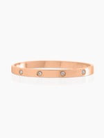 Bree Band Rosegold Plated Bracelet