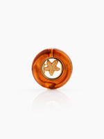 Brunisa Brown Starfish 18K Gold Plated Women's Ring