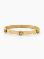 CC Lifetree 18K Gold Plated Band Bracelet