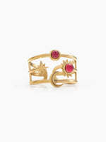 Dulora 18K Gold Plated Women's Ring