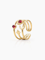 Dulora 18K Gold Plated Women's Ring
