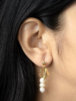 Dunsmuir Pearl 18K Gold Plated Earrings