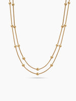 Gloria Layered 18K Gold Plated Women's Chain