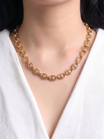 Lavika Solitaire 18K Gold Plated Chain