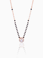 Lisa Rosegold Plated Mangalsutra