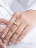Lurella Solitaire 18K Gold Plated Women's Ring