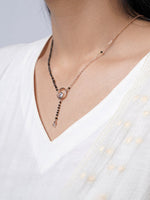 Marissa Rosegold Plated Mangalsutra