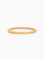 Mercy 18K Gold Plated - Silver Band Bracelet Set