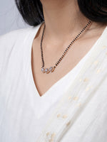 Pihu Rosegold Plated Mangalsutra