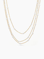 Rain Pearl 18K Gold Plated Necklace