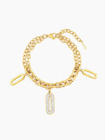 Roha Link 18K Gold Plated Bracelet
