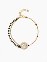 Vamika Diamond 18K Gold Plated Mangalsutra Bracelet