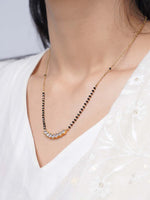 Aarna Diamond 18K Gold Plated Mangalsutra