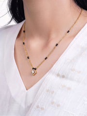 Aashvi Diamond 18K Gold Plated Mangalutra