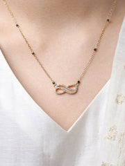 Aavya Infinity 18K Gold Plated Mangalsutra