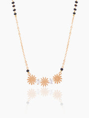 Ahaya Rosegold Plated Mangalsutra