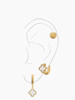 Aldo Clover Earring Set