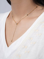 Aleeia Solitaire Drop 18K Gold Plated Mangalsutra