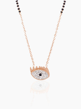Aliana Rosegold Plated Mangalsutra