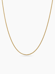 Almira Textured Rope 18K Gold Plated Women's Chain