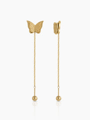 Alora Butterfly Drop Earrings
