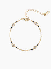 Amaira Diamond 14K Gold Plated Mangalsutra Bracelet