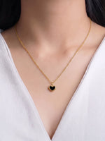 Amani Heart 18K Gold Plated Necklace