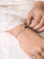 Amiti Diamond 18K Gold Plated Mangalsutra Bracelet