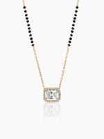 Anisa Solitaire 18K Gold Plated Mangalsutra