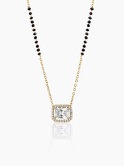 Anisa Solitaire 18K Gold Plated Mangalsutra