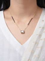 Anisa Solitaire 18K Gold Plated Mangalsutra