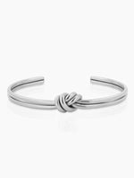 Arlen Knot Silver Cuff Bracelet