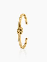 Arlen Knot 18K Gold Plated Cuff Bracelet