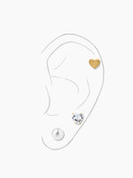 Aurelia 18K Gold Plated Women's Stud Earrings Set