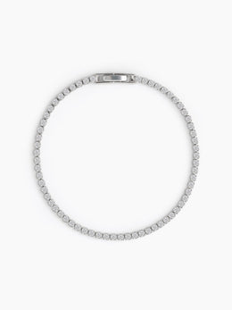 Aurora Diamond Silver Bracelet