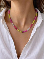 Azura Multicolor Women's Beaded Necklace