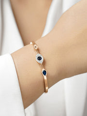 Bailee Evil Eye Rosegold Plated Bracelet