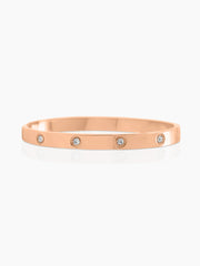Bree Band Rosegold Plated Bracelet