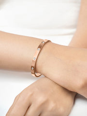 Bree Band Rosegold Plated Bracelet