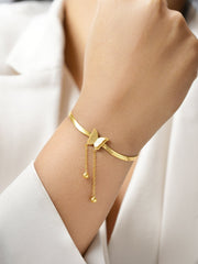 Butterfly Snake Chain Bracelet