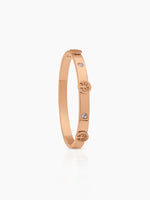 CC Lifetree Rosegold Plated Band Bracelet