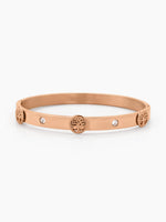 CC Lifetree Rosegold Plated Band Bracelet