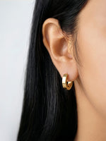 Caelan Solid Women's Hoop Earrings