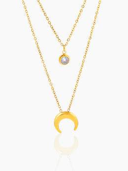 California 18K Gold Plated Necklace