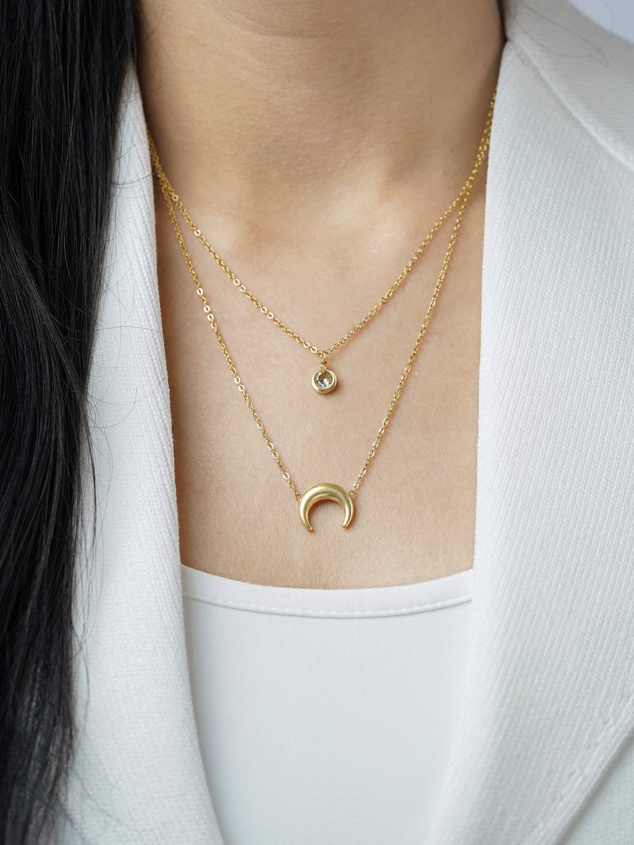 California 18K Gold Plated Necklace